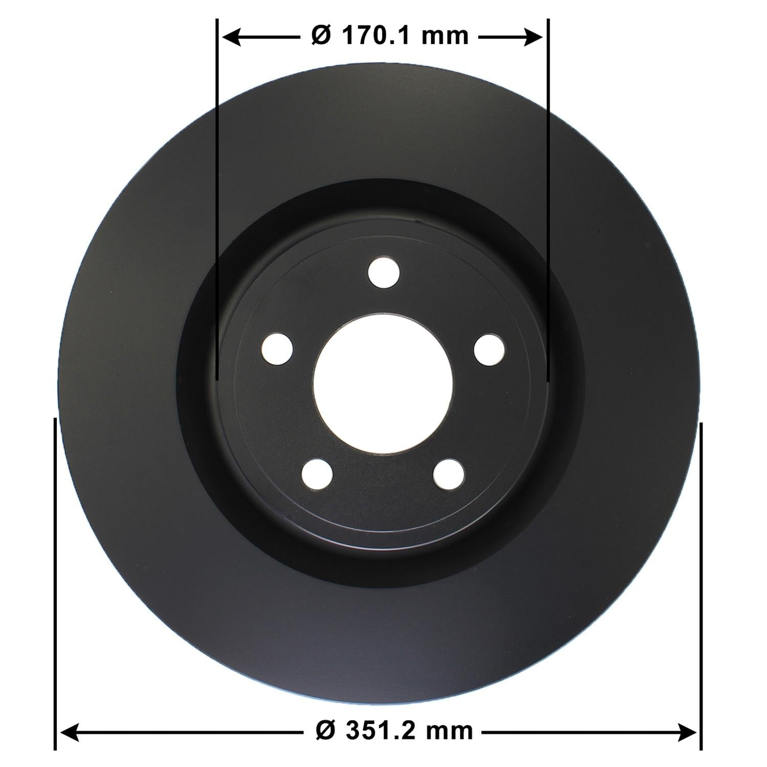 Gold Disc Brake Rotor 75103DG