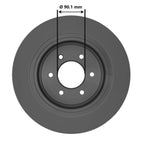 Severe Duty Disc Brake Rotor 76016SD