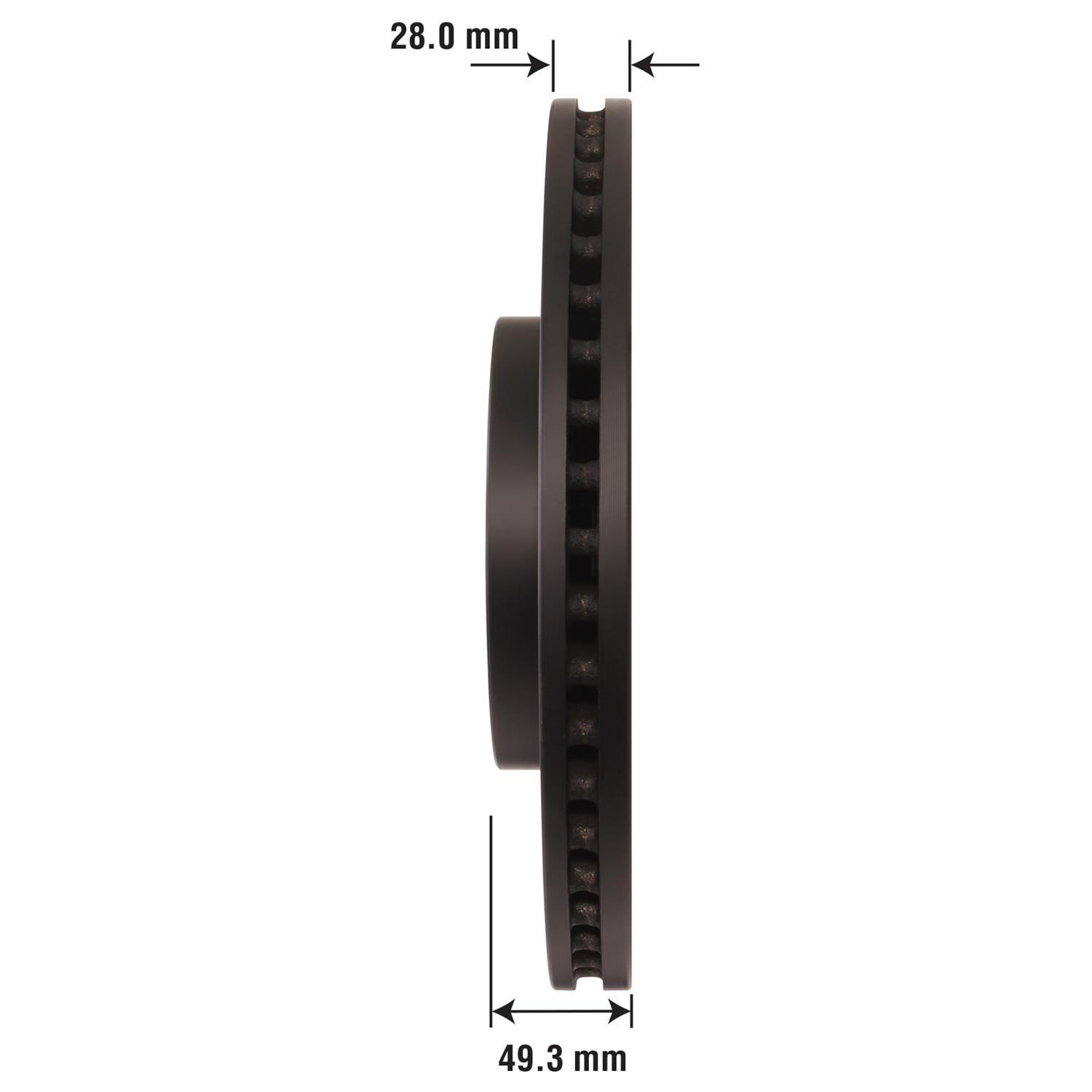Gold Disc Brake Rotor 76018DG