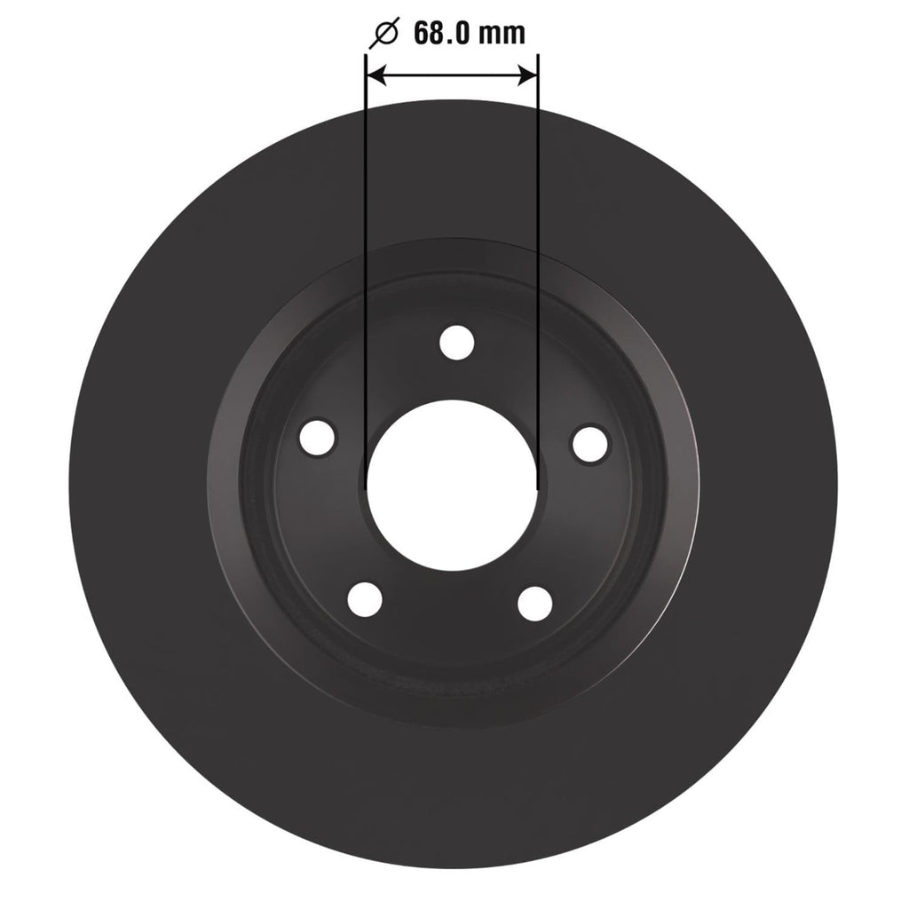 Gold Disc Brake Rotor 76020DG