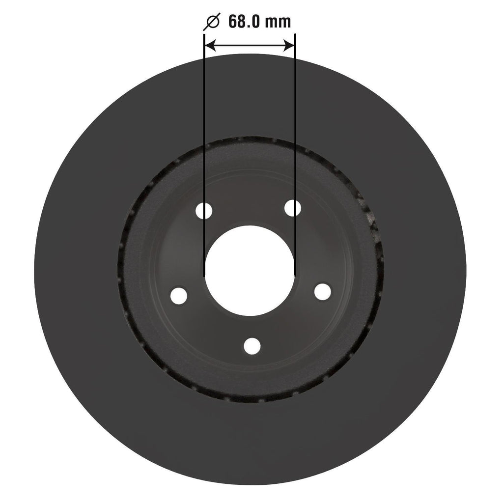 Gold Disc Brake Rotor 76021DG