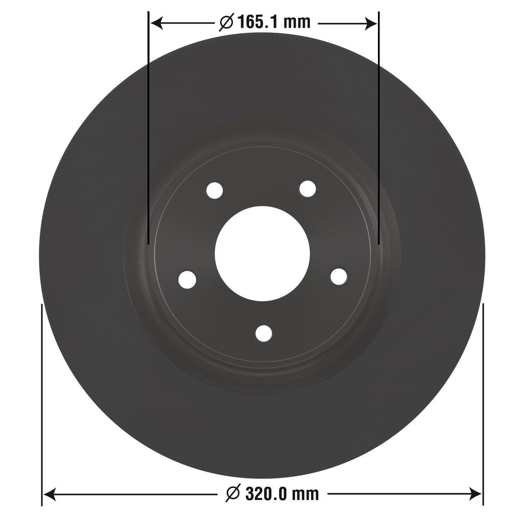 Gold Disc Brake Rotor 76021DG