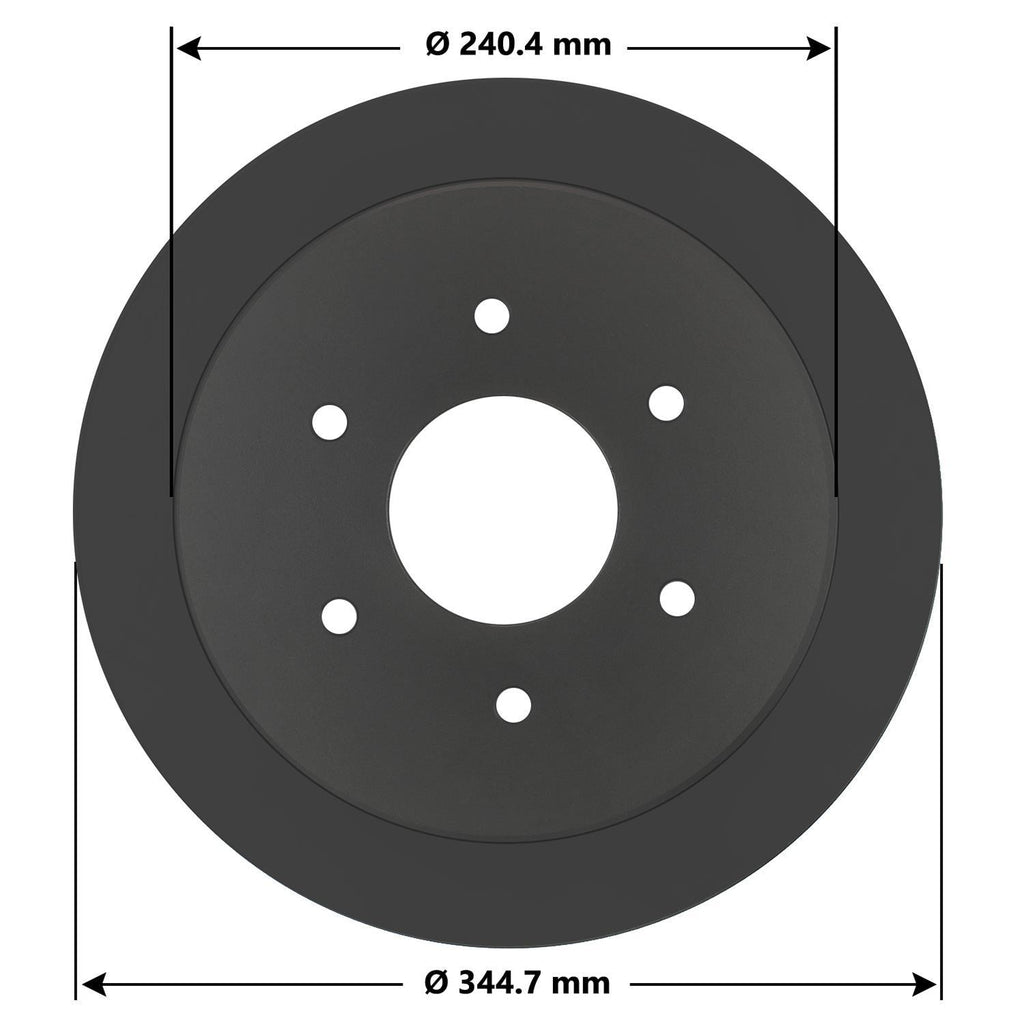 Gold Disc Brake Rotor 76023DG