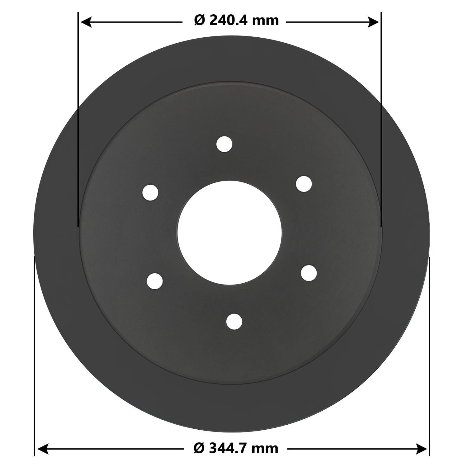 Gold Disc Brake Rotor 76023DG