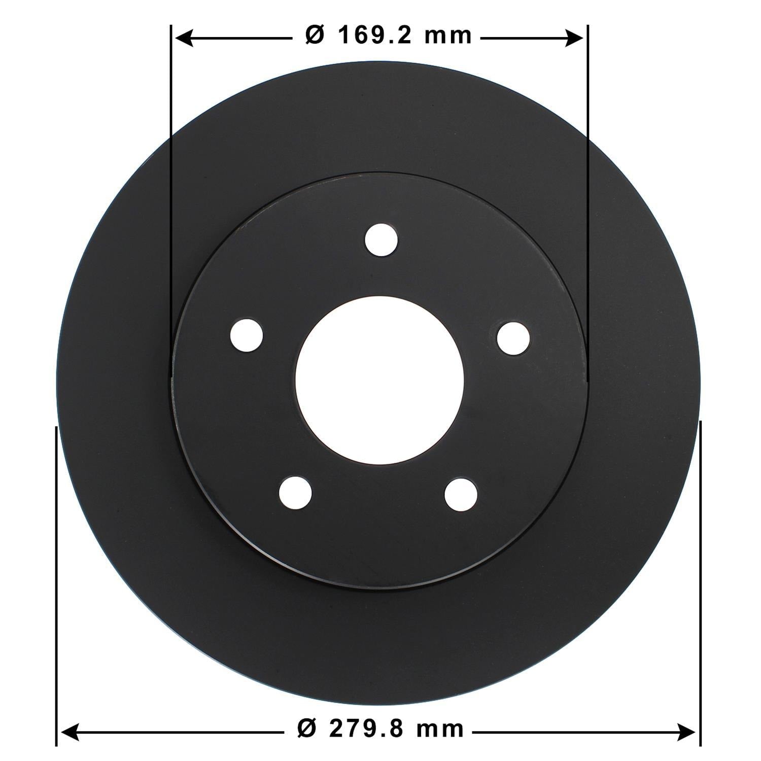 Gold Disc Brake Rotor 76026DG