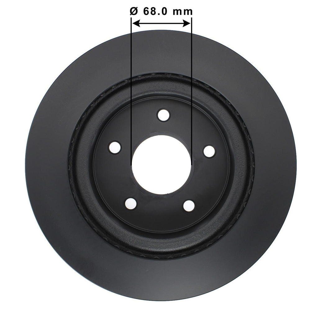 Gold Disc Brake Rotor 76027DG