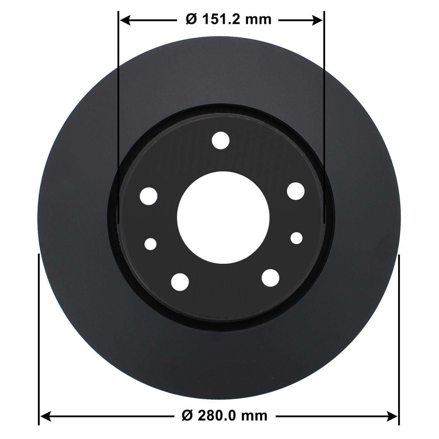 Gold Disc Brake Rotor 76035DG