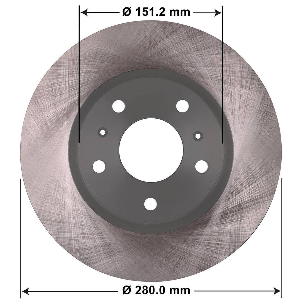 Disc Brake Rotor 76035DL