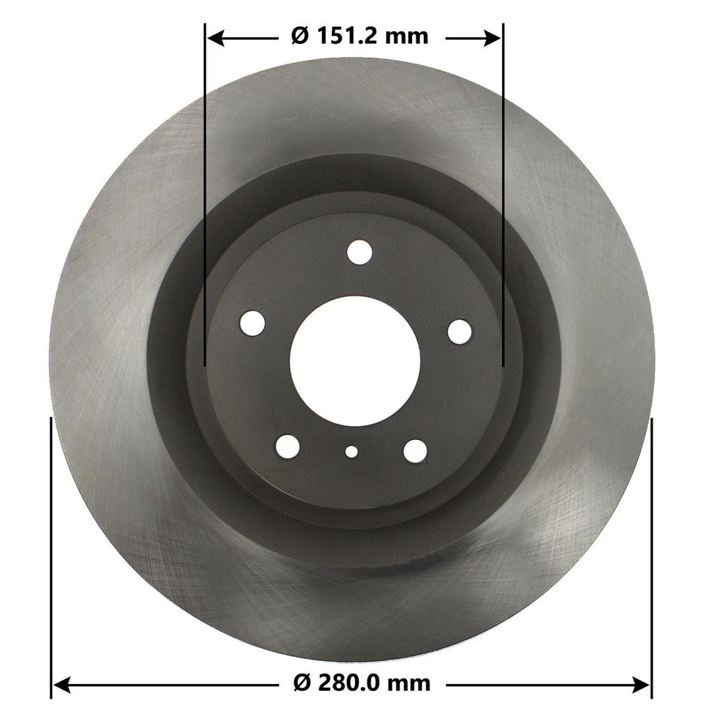 Disc Brake Rotor 76035DL