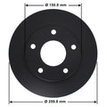 Gold Disc Brake Rotor 76036DG