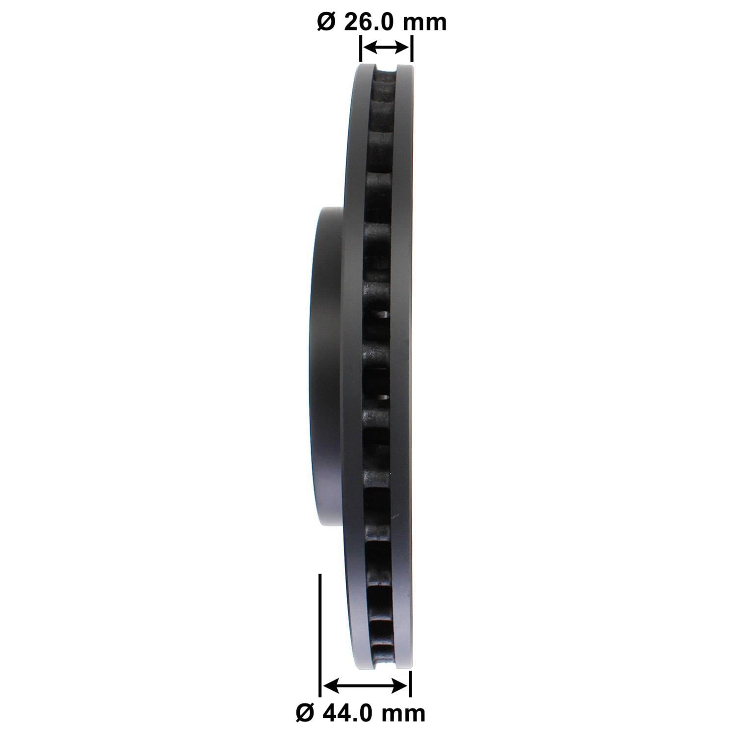 Gold Disc Brake Rotor 76037DG
