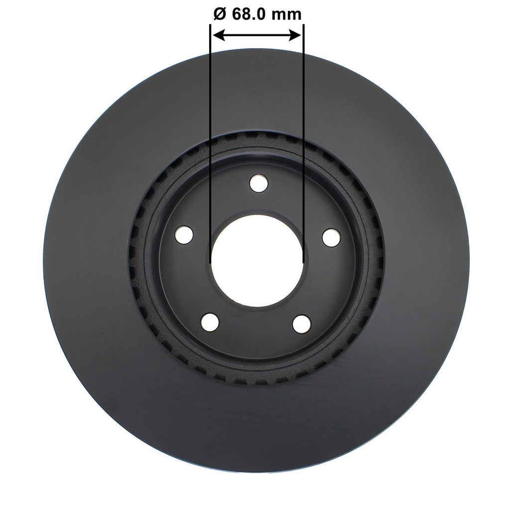 Gold Disc Brake Rotor 76037DG