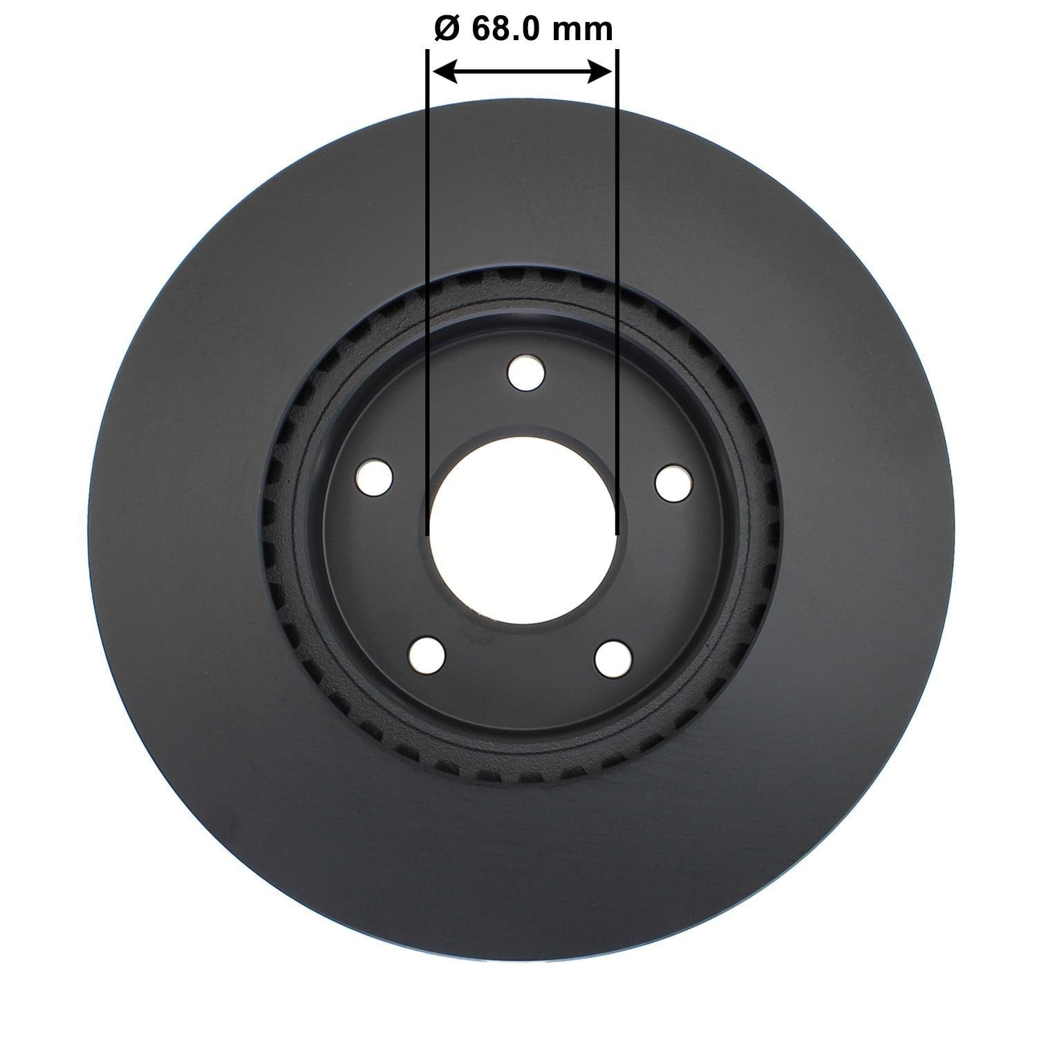 Gold Disc Brake Rotor 76037DG
