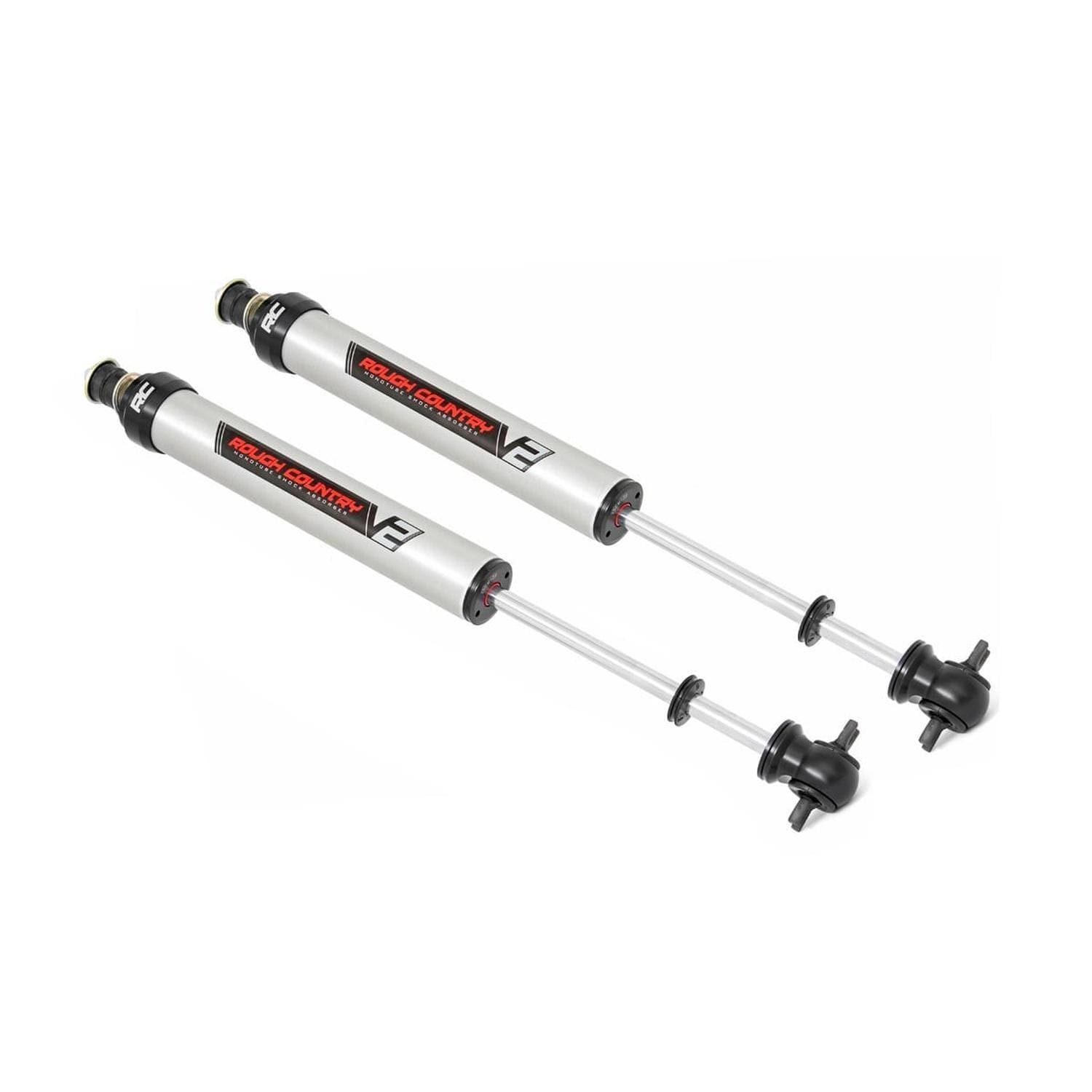 Rough Country V2 Front Shocks 6in Chevy Silverado and GMC Sierra 1500 2WD (1999-2006) 760766-RC