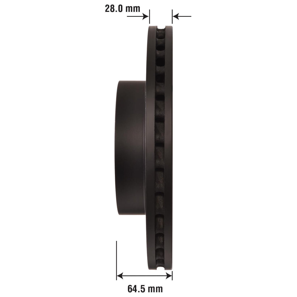 Gold Disc Brake Rotor 76607DG
