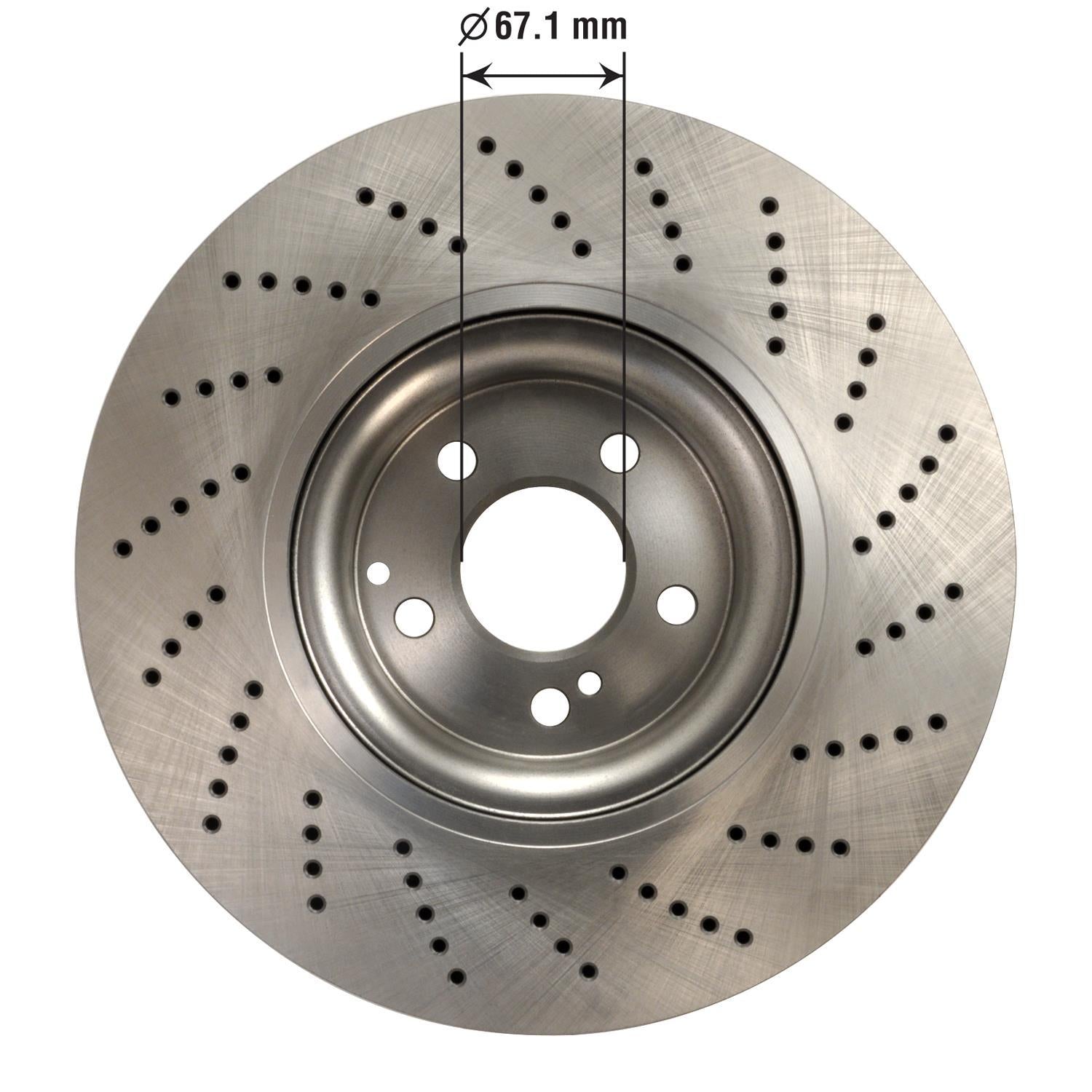 Disc Brake Rotor 76609