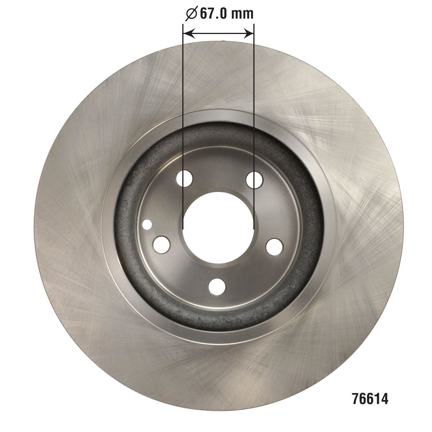 Disc Brake Rotor 76614