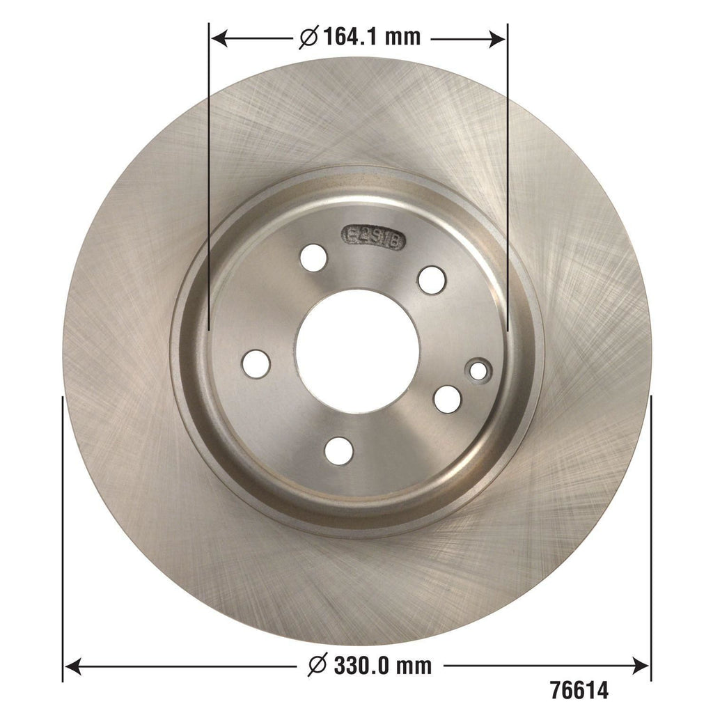 Disc Brake Rotor 76614