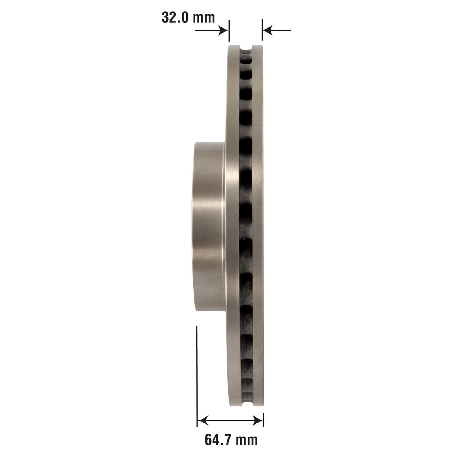 Disc Brake Rotor 76615