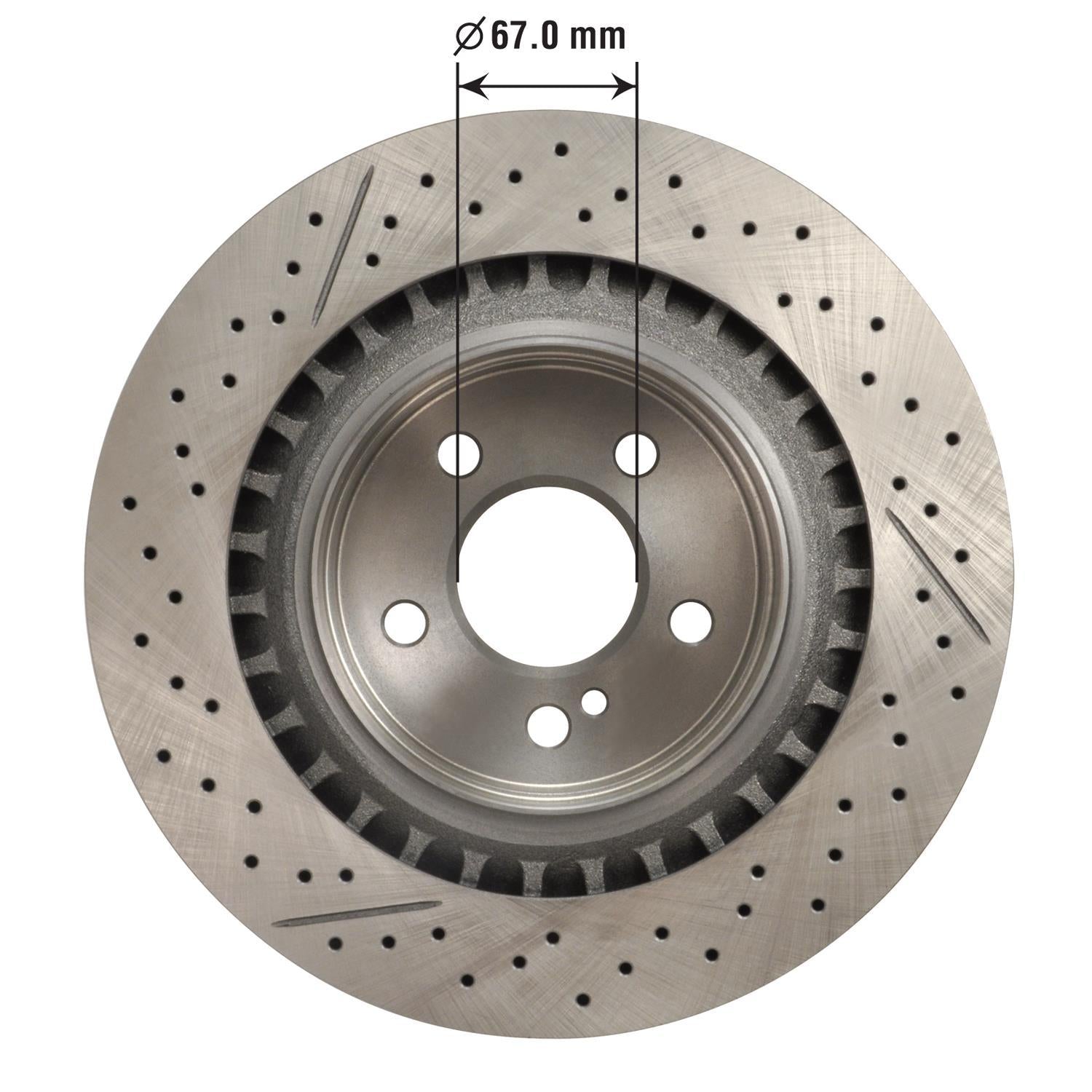 Disc Brake Rotor 76616