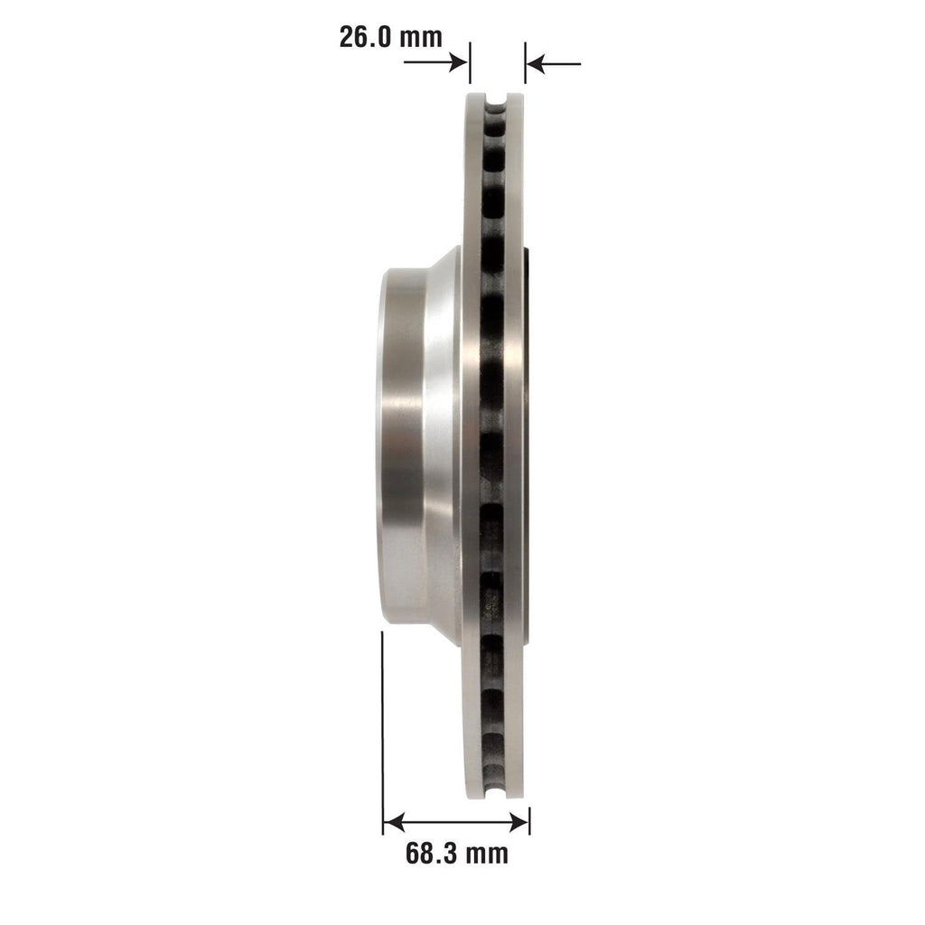 Disc Brake Rotor 76618
