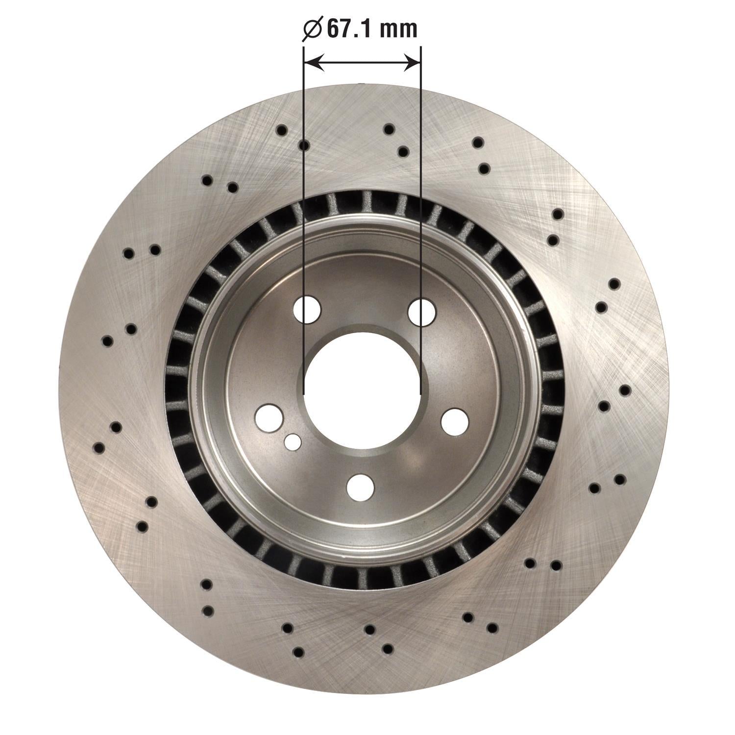 Disc Brake Rotor 76618