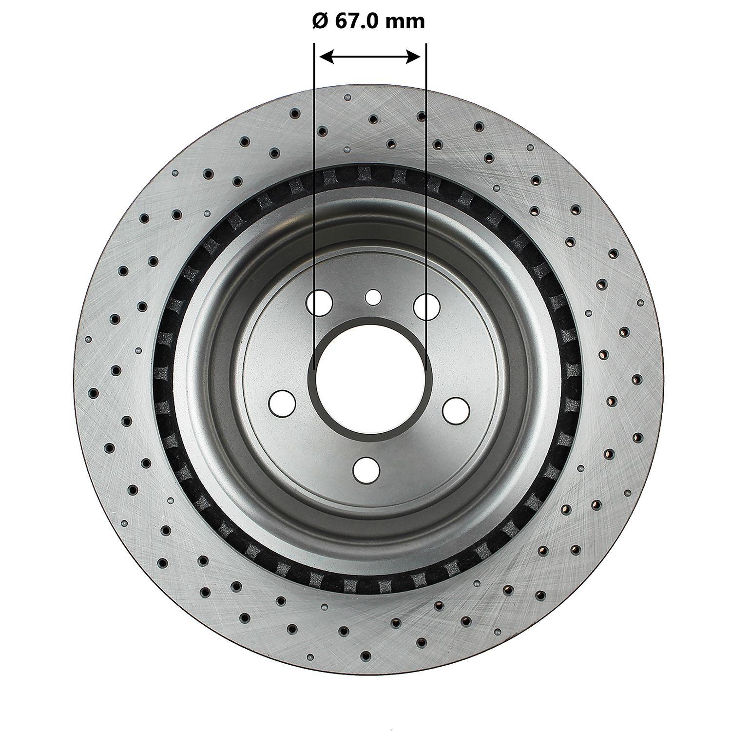 Disc Brake Rotor 76631DL