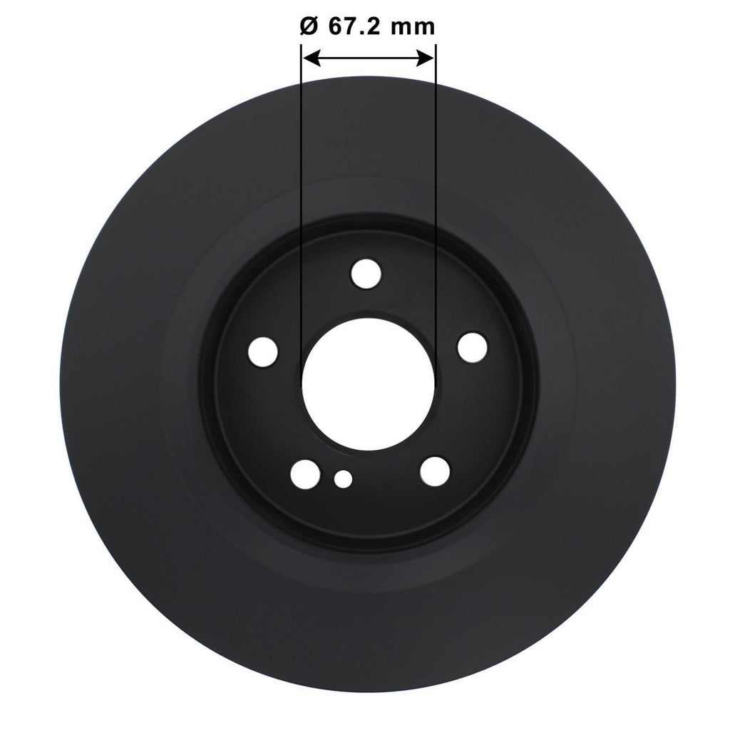Gold Disc Brake Rotor 76635DG