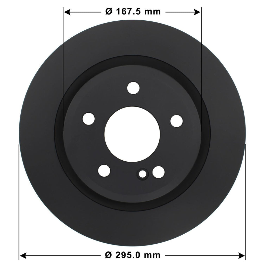 Gold Disc Brake Rotor 76635DG