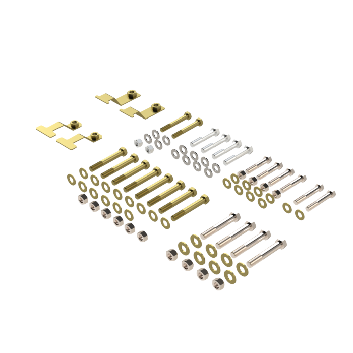 Grade-8 Stock Hardware Upgrade Kit, JL Wrangler