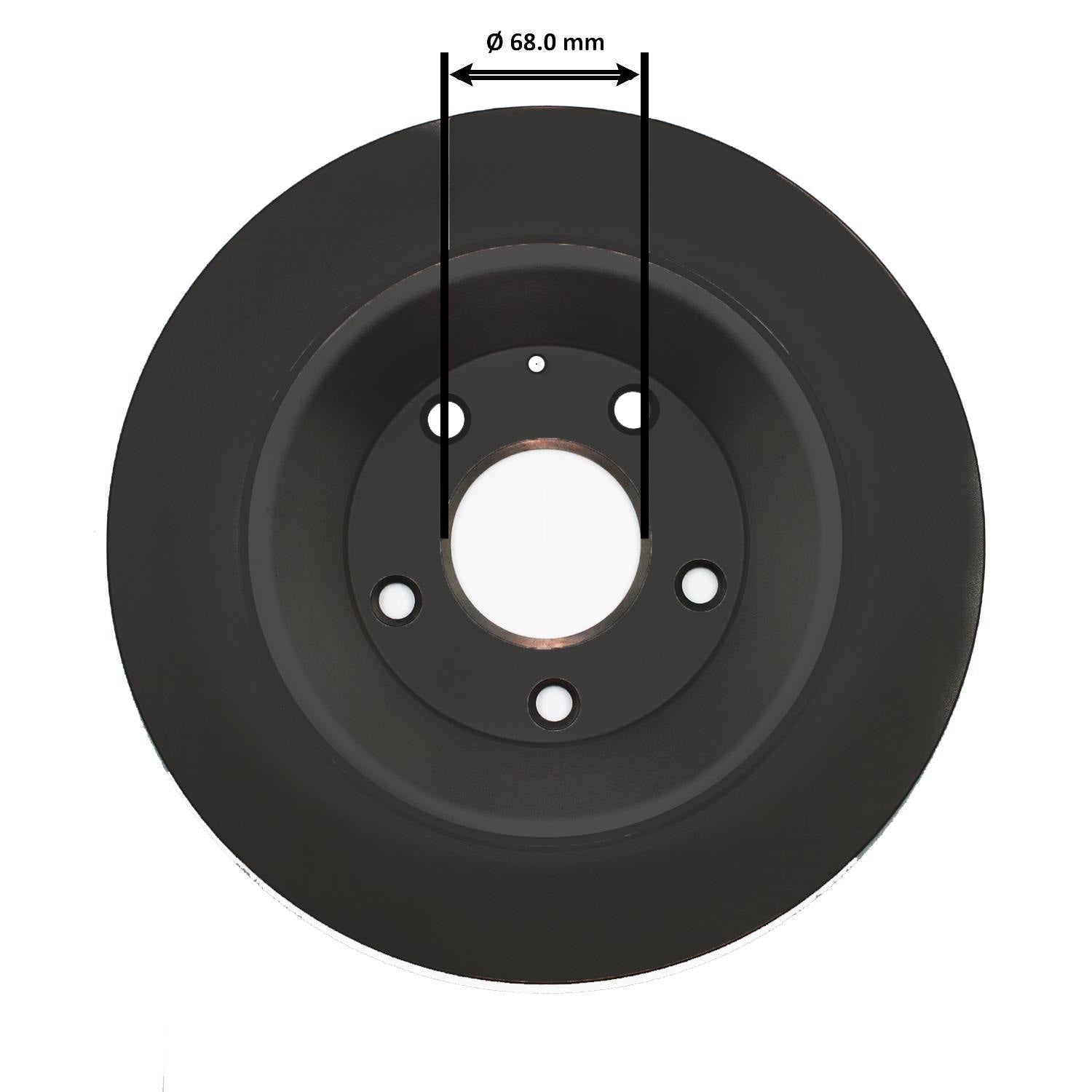 Gold Disc Brake Rotor 77105DG