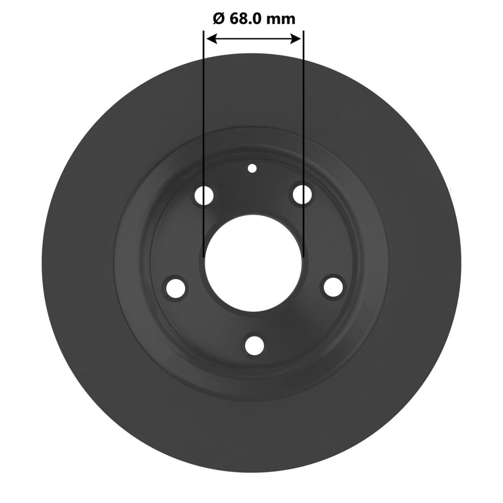 Gold Disc Brake Rotor 77108DG