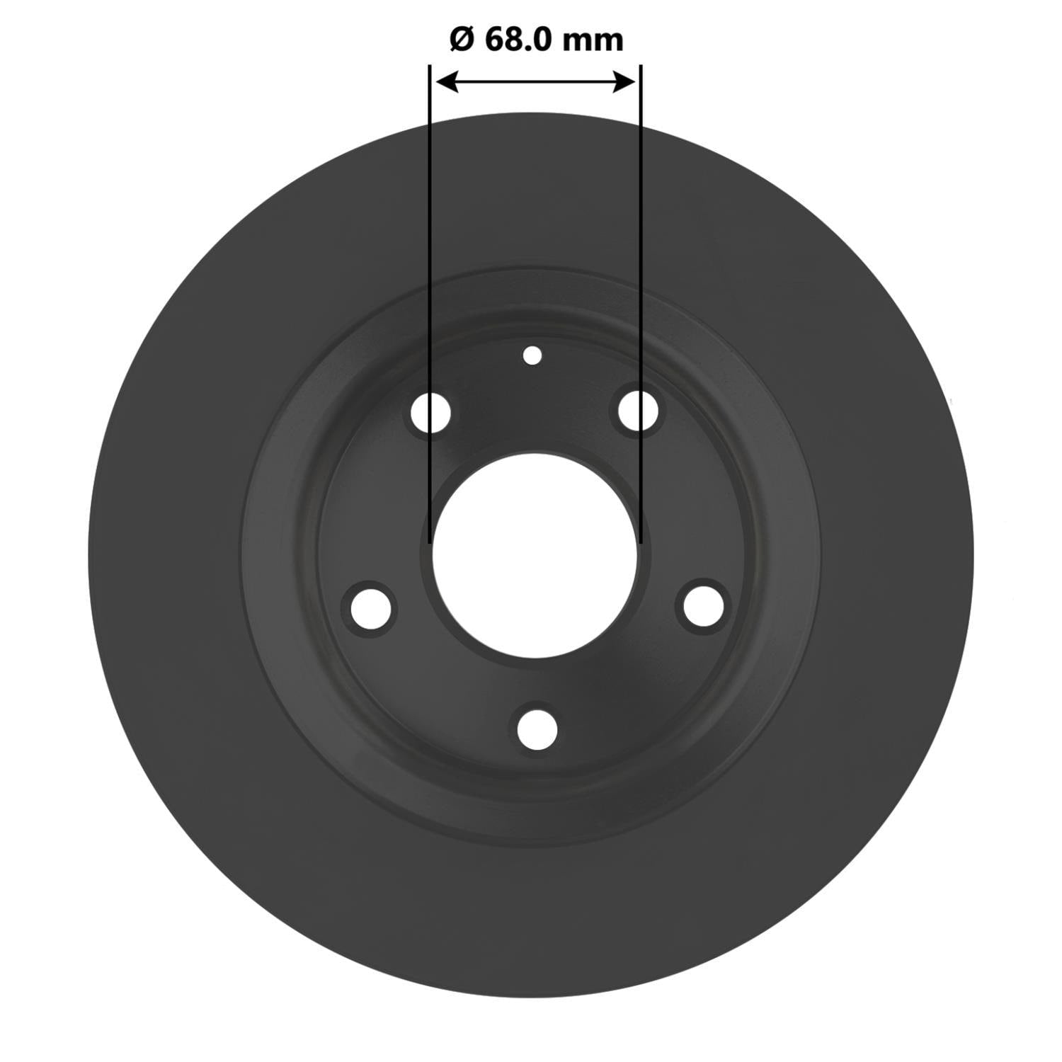 Gold Disc Brake Rotor 77108DG