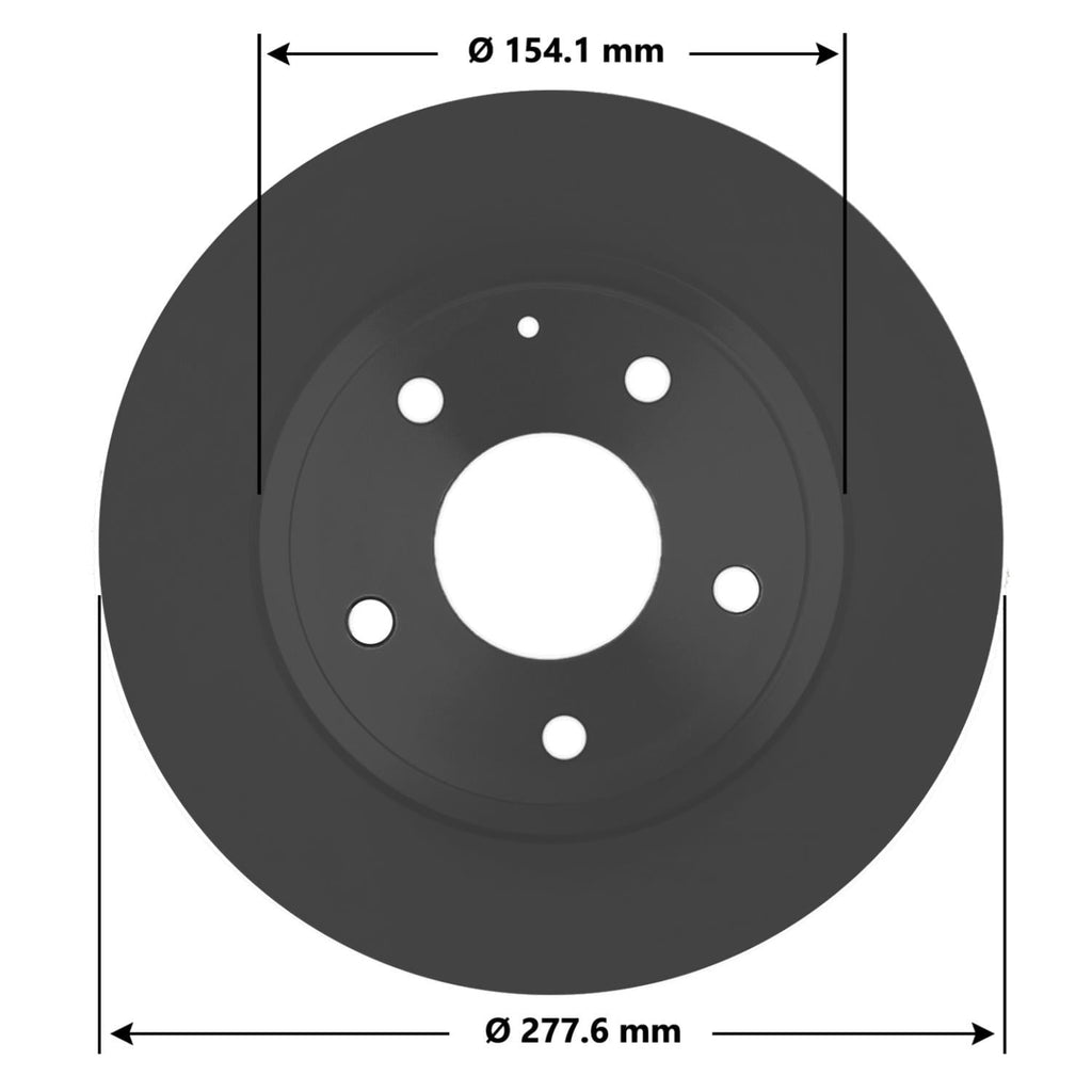 Gold Disc Brake Rotor 77108DG