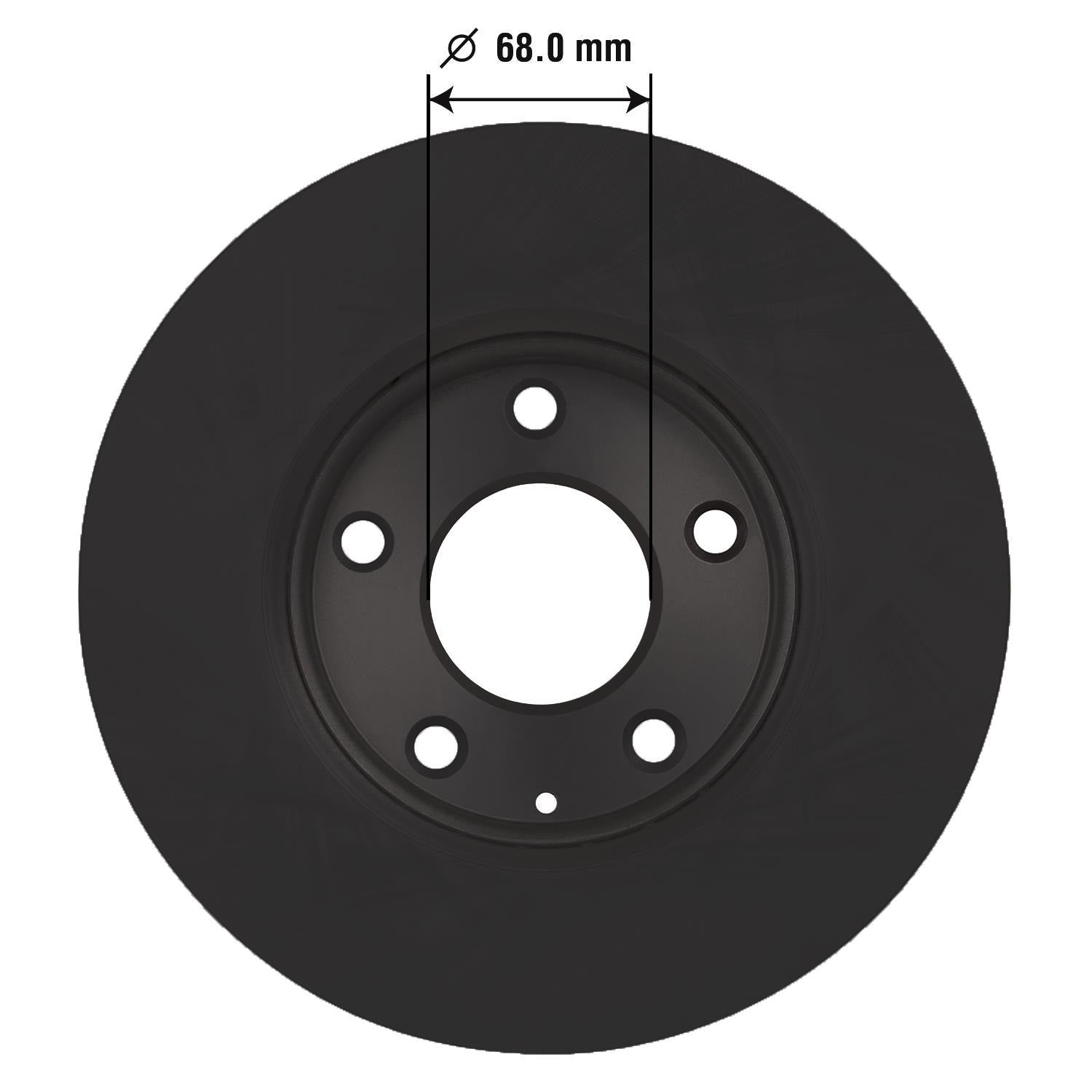 Gold Disc Brake Rotor 77109DG