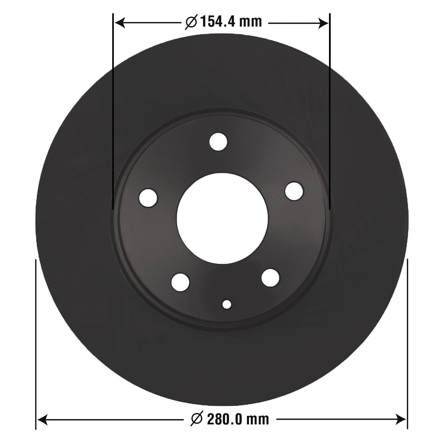 Gold Disc Brake Rotor 77109DG