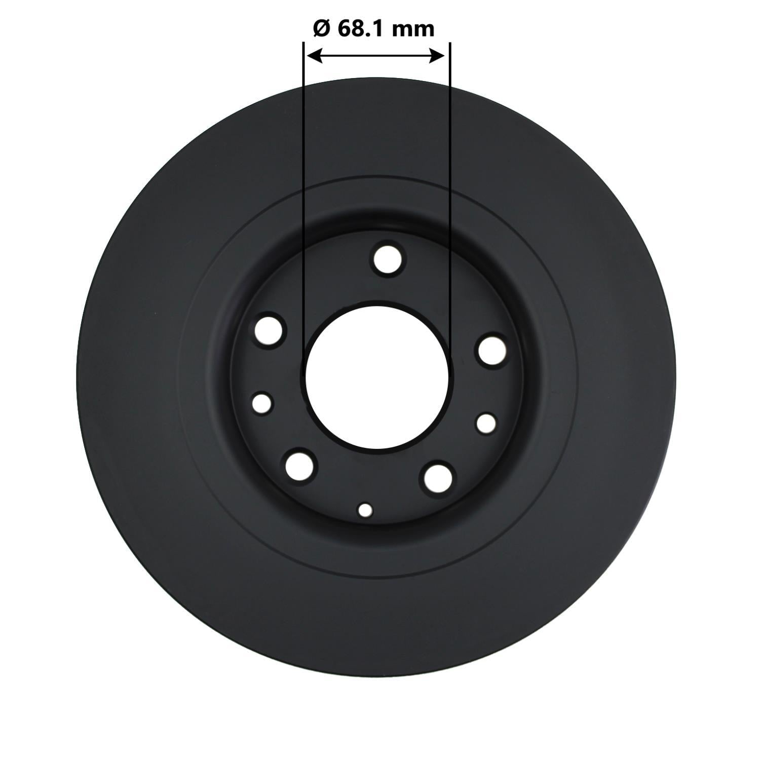 Gold Disc Brake Rotor 77115DG