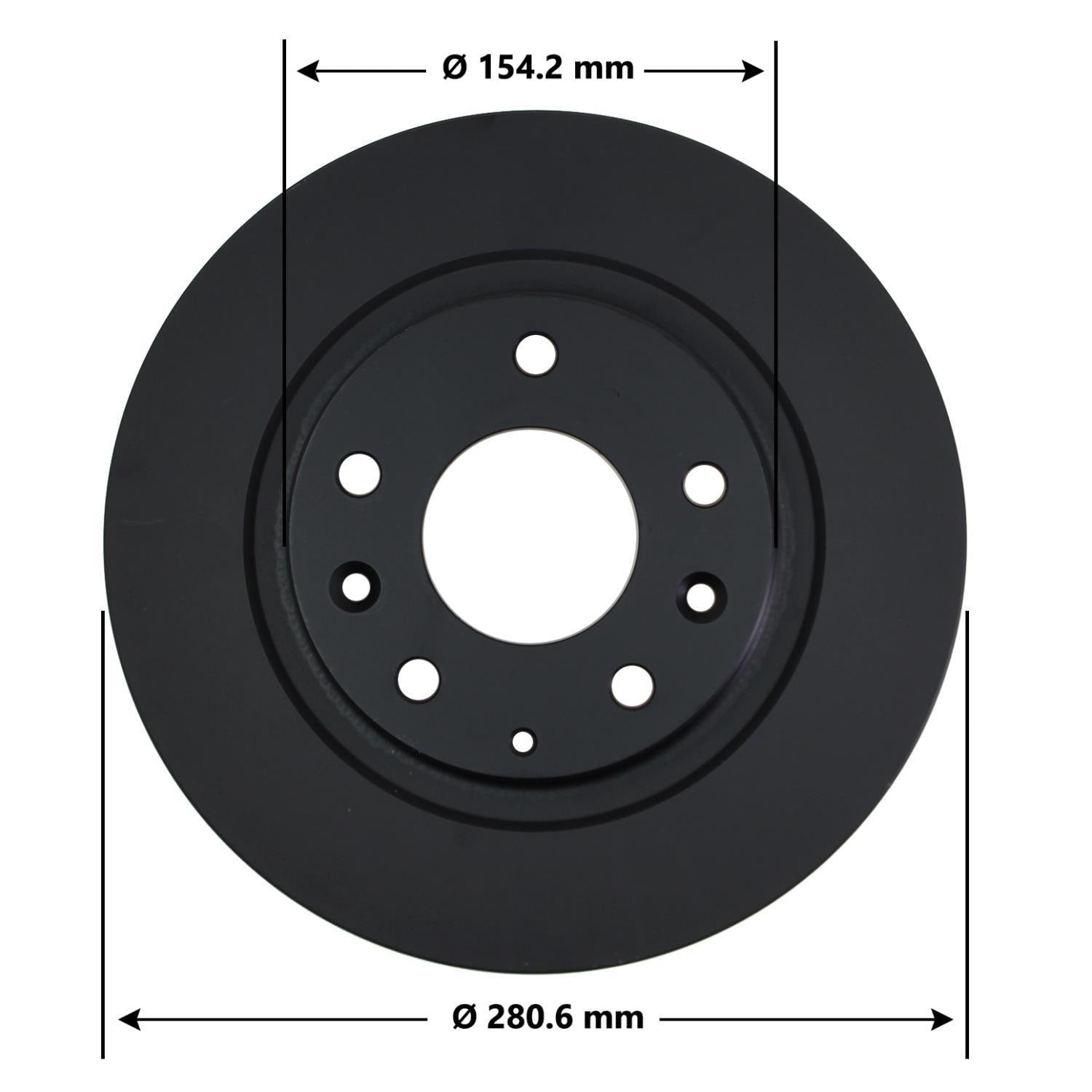 Gold Disc Brake Rotor 77115DG