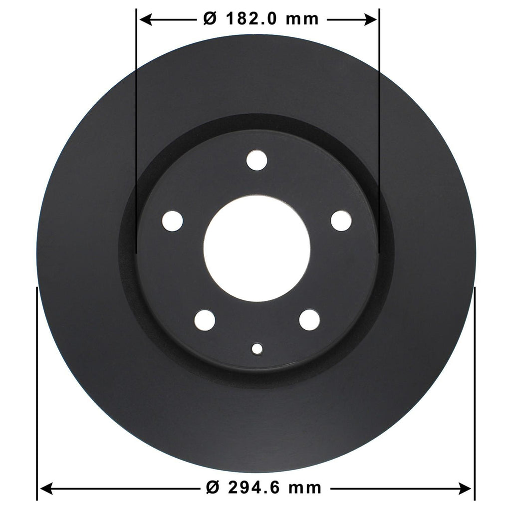 Gold Disc Brake Rotor 77122DG