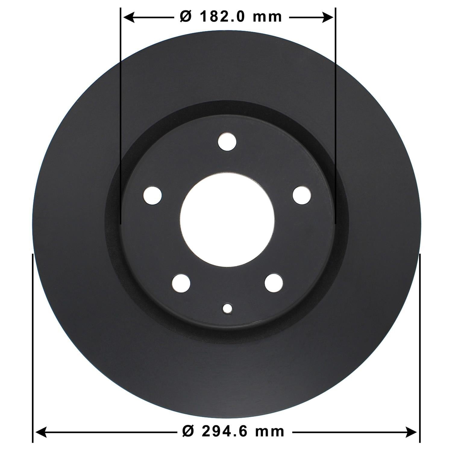 Gold Disc Brake Rotor 77122DG