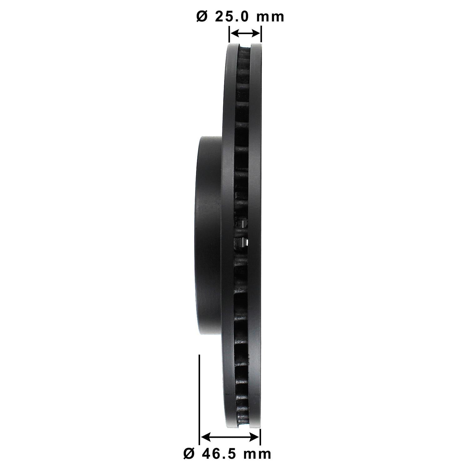 Gold Disc Brake Rotor 77122DG