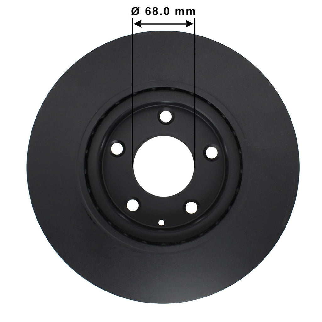 Gold Disc Brake Rotor 77122DG