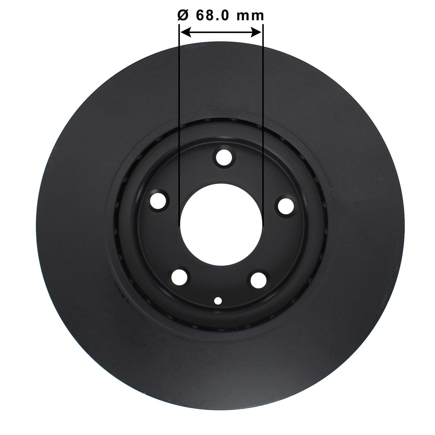 Gold Disc Brake Rotor 77122DG
