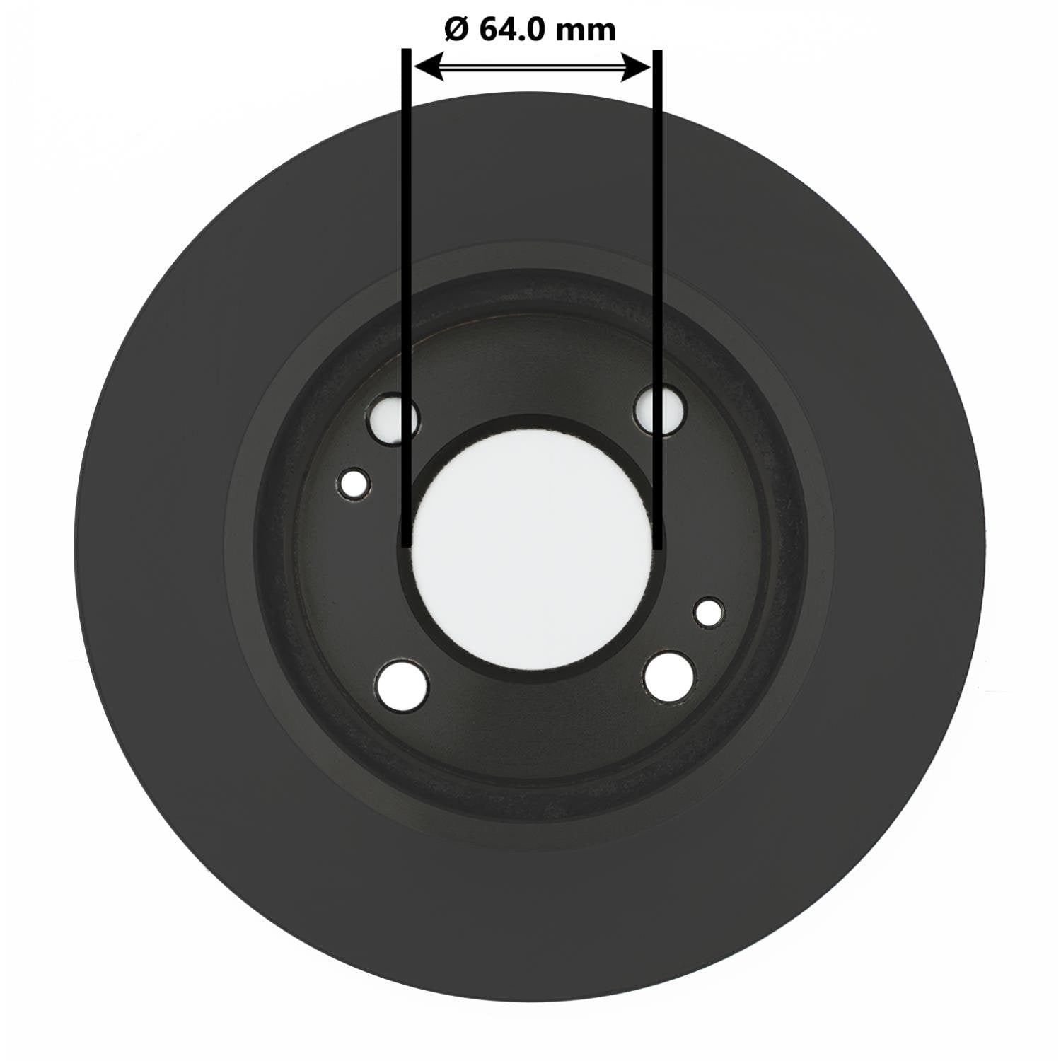 Gold Disc Brake Rotor 77507DG