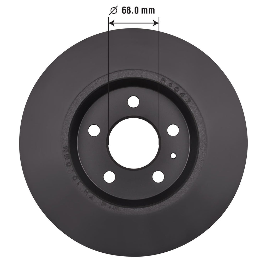 Gold Disc Brake Rotor 78004DG