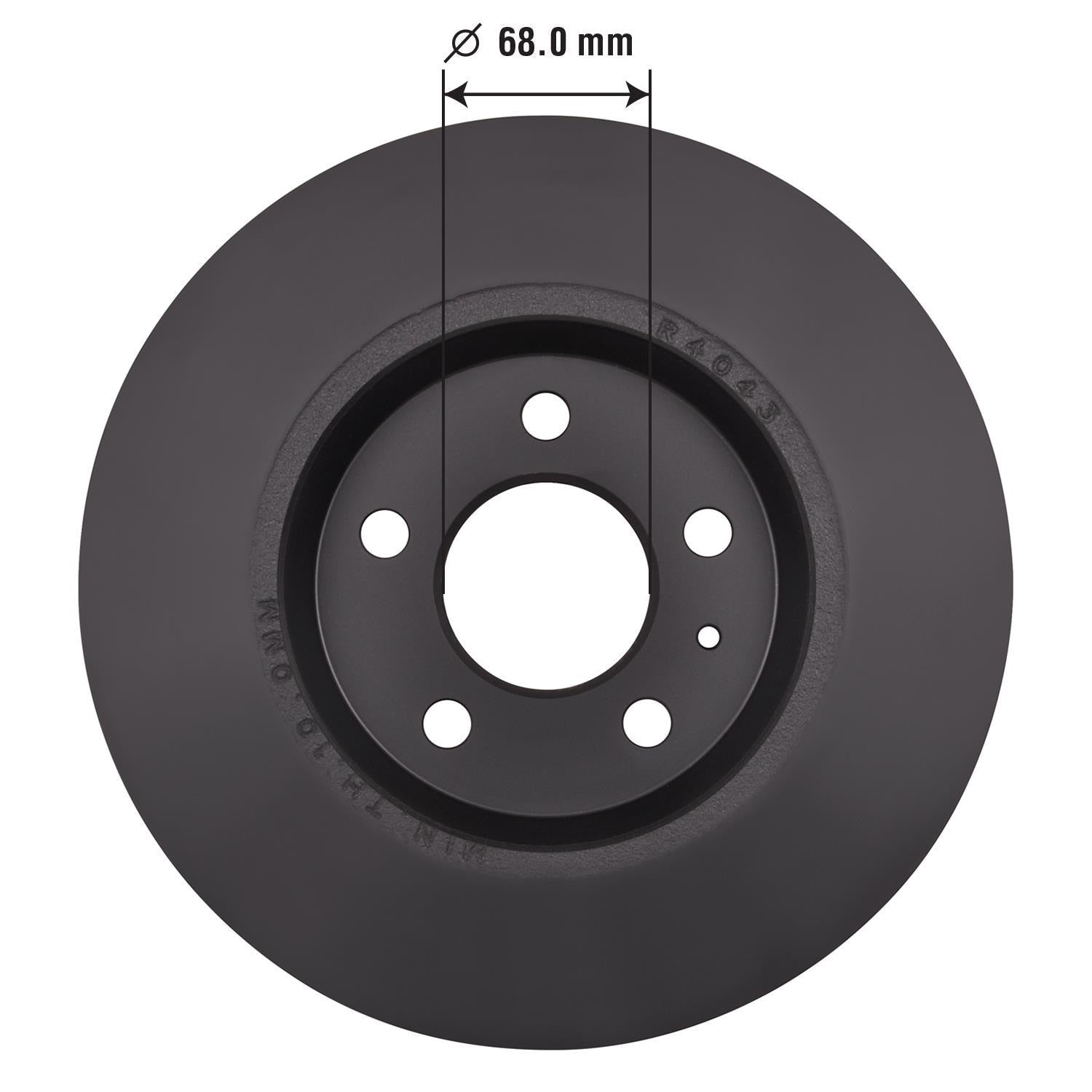Gold Disc Brake Rotor 78004DG
