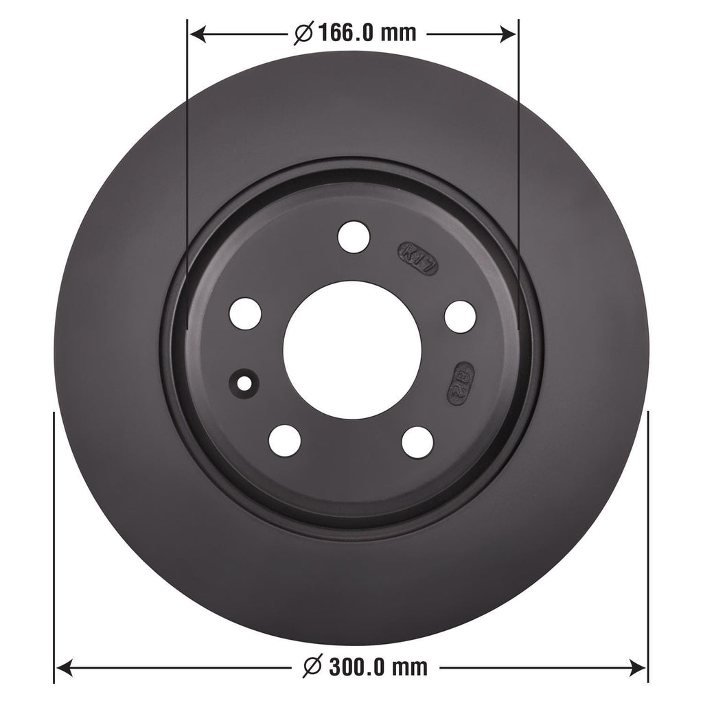 Gold Disc Brake Rotor 78004DG