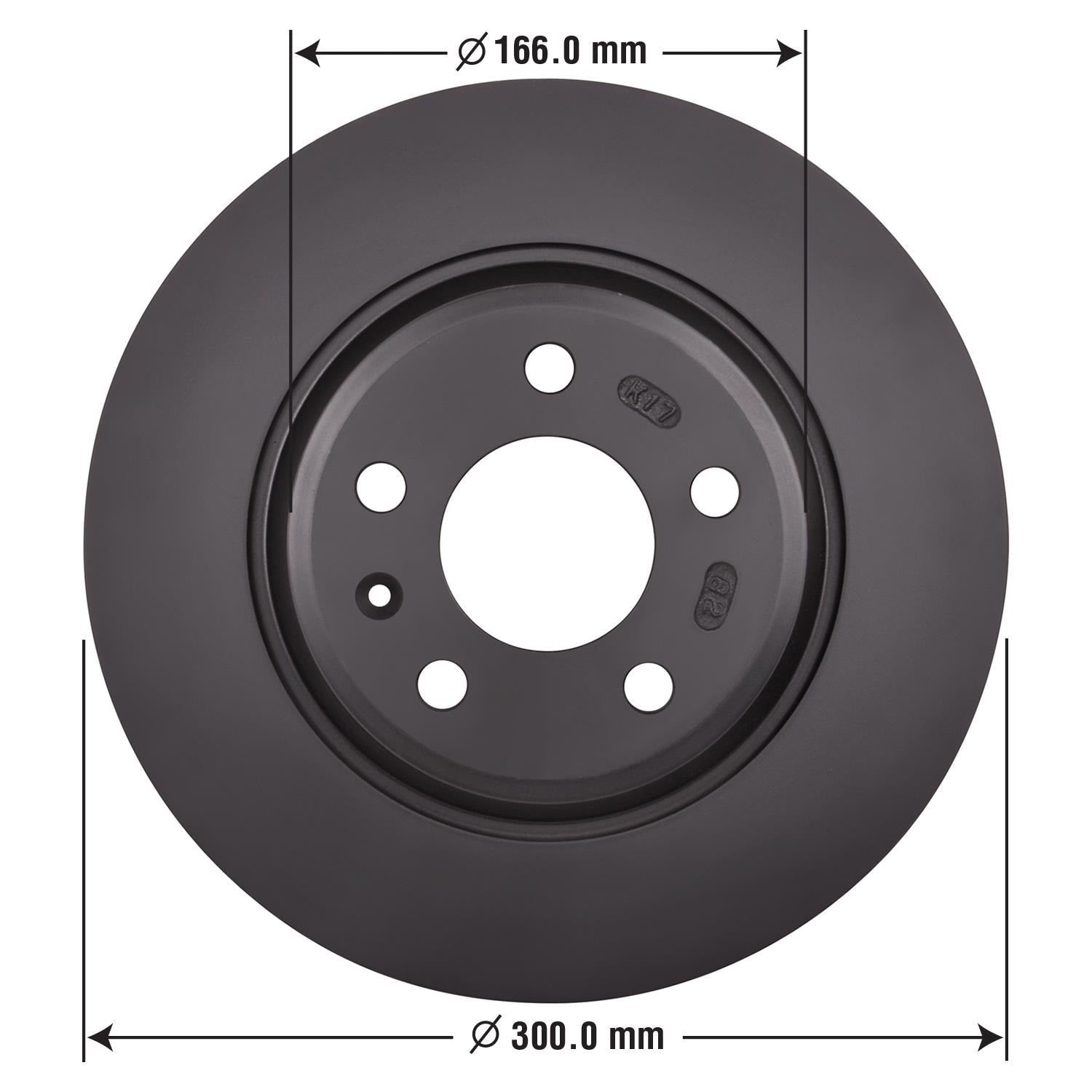 Gold Disc Brake Rotor 78004DG