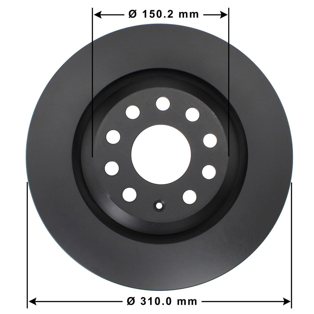 Gold Disc Brake Rotor 78007DG