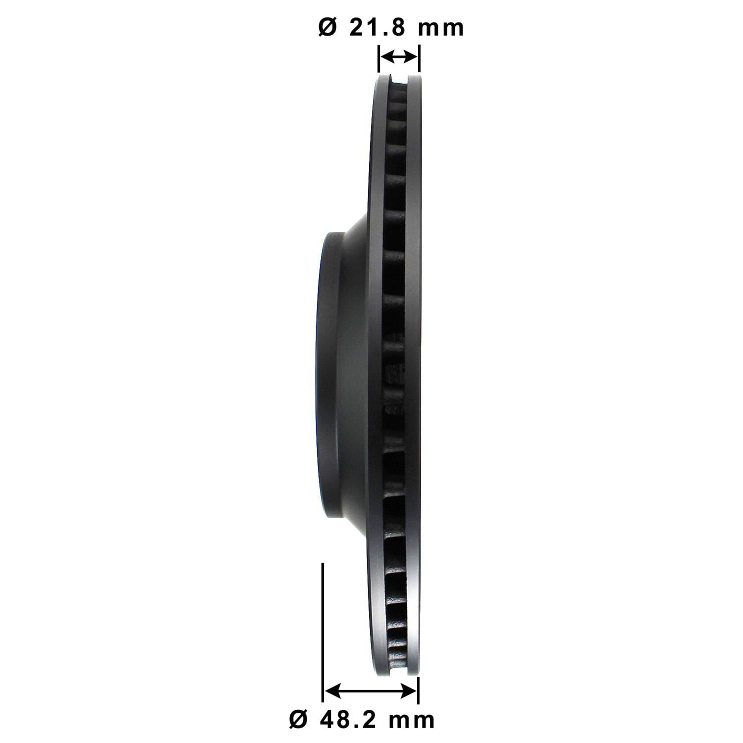 Gold Disc Brake Rotor 78007DG